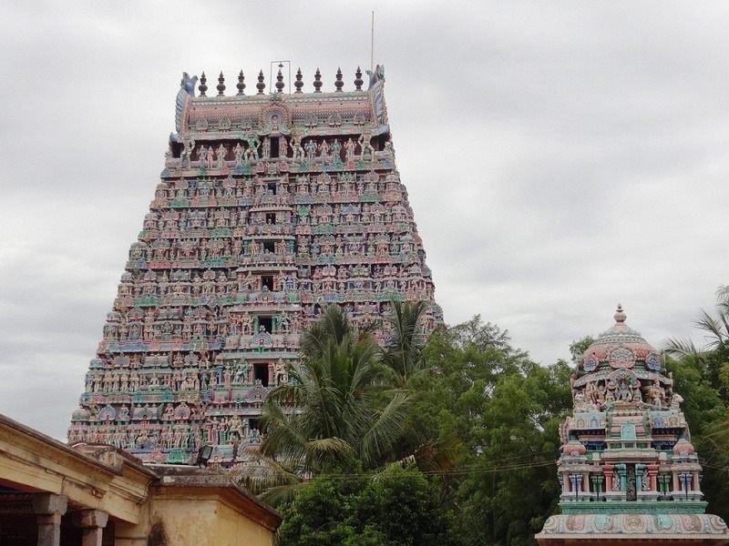 Temple gopuram, Kumbakonam